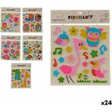Klistermärken Pincello Klistermärken Multicolour 32 x 1 x 38 cm 24 antal