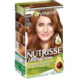 Gråa Permanenta hårfärger Garnier Nutrisse Ultra Crème Dark Copper Blonde 6.41