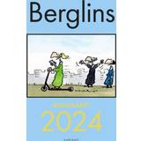 Kontorsmaterial Berglins väggkalender 2024 Pocketbok