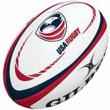 Multifärgade Rugby Gilbert USA Replica Ball
