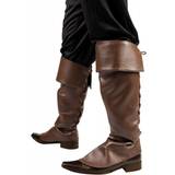 Pirater Skor Boland Mens ladies boot top covers medieval peter pan pirate steam punk costume