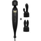 Pixey Turbo Wand Vibrator with 2 Attachments