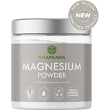 Svartvinbär Vitaminer & Mineraler Vitaprana Magnesium Powder 210g Black Currant