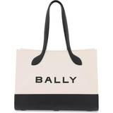 Bally Tote Bags Bar Keep On Ew cream Tote Bags for ladies