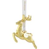 Waterford Inredningsdetaljer Waterford Reindeer Golden Christmas Tree Ornament