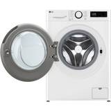LG Svarta Tvättmaskiner LG F4y5erp0w Kombinerad Tvätt/tork