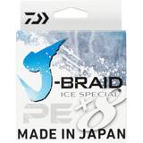 Daiwa Fiskelinor Daiwa J-Braid Ice Special X8E 0.16mm-50m Island Blue