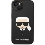 Karl Lagerfeld Mobiltillbehör Karl Lagerfeld iPhone 14 Plus Liquid Silicone MagSafe Svart