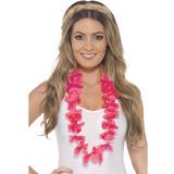 Nordamerika - Rosa Maskeradkläder Smiffys Hawaiian Lei Neon Pink