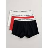 Gant Elastan/Lycra/Spandex Underkläder Gant 3-Pack Trunk Boxer Red/Navy/White