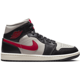 Nike Air Jordan 1 Sneakers Nike Air Jordan 1 Mid W - Black/College Grey/Sail/Gym Red