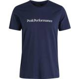 Peak Performance Herr T-shirts Peak Performance Ground Teeblue Shadow Herr Kortärmade