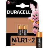 Alkalisk Batterier & Laddbart Duracell N Alkaline 825mAh 2-pack