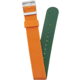 Timex Klockarmband Timex S0358273 20mm Orange/Green