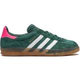 Adidas Dam - Gröna Sneakers adidas Gazelle Indoor W - Collegiate Green/Cloud White/Lucid Pink