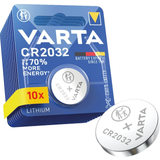 Batterier - Lithium Batterier & Laddbart Varta CR2032 10-pack