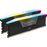 96 GB RAM minnen Corsair Vengeance RGB Black DDR5 5600MHz 2x48GB (CMH96GX5M2B5600C40)