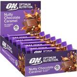 Optimum Nutrition Matvaror Optimum Nutrition Nutty Chocolate Caramel Protein Bar 70g 10 st