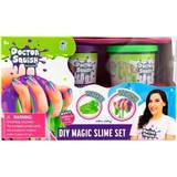 Doktorer Experiment & Trolleri Doctor Squish DIY Magic Slime Double Set Green and Purple 38496