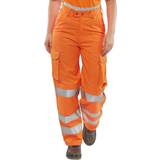 Beeswift Arbetsbyxor Beeswift Ladies Railspec Trousers Orange LRST30