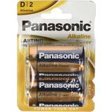 Engångsbatterier Batterier & Laddbart Panasonic Alkaline Power D 2-pack