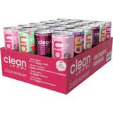 Clean Drink Energy Drink Mixed Flavors 330ml 24 st