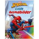 Marvel Målarböcker Nelson Spider-Man: Coole Ausmalbilder