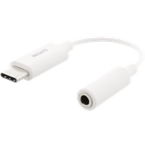 Kablar Deltaco USB C - 3.5mm Adapter M-F 0.1m