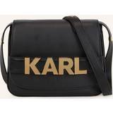 Karl Lagerfeld Väskor Karl Lagerfeld K/letters Flap Crossbody Bag, Woman, Black, Size: One size