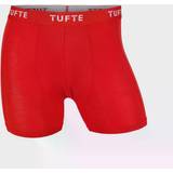 Tufte Mens Essentials Boxers Pompeian Red Grenadine