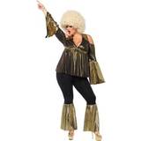 60-tal - Dans Maskeradkläder Leg Avenue Women's Disco Diva Costume Plus Size