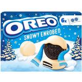 Matvaror Cadbury Oreo Snowy Enrobed Biscuits 246g 12st
