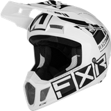 FXR Motorcykelhjälmar FXR Clutch CX Pro Crosshjälm Greyscale