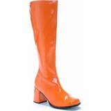 70-tal - Tidstypiska Skor Ellie Adult Gogo Costume Boots Orange