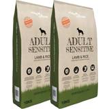 VidaXL Hundar - Hundfoder Husdjur vidaXL Premium Hundmat torr Adult Sensitive Lamb & Rice 2