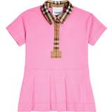 Burberry Barnkläder Burberry Baby's Vintage Check Cotton Dress - Pink