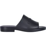 Ferragamo Tofflor & Sandaler Ferragamo Black Embossed Sandals NERO