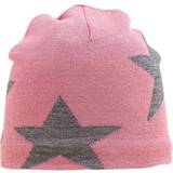 Barnkläder Molo Colder Star Beanie Pink/Grey, Unisex, Tøj, hatte og kasketter, Lyserød/Grå 1-3