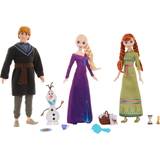 Disney Dockor & Dockhus Disney Frozen Charades Party Doll 3-Pack