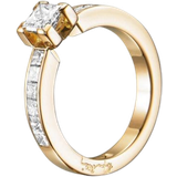 Smycken Efva Attling Rock Star Ring - Gold/Diamonds