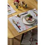 Catherine Lansfield Bordstabletter Catherine Lansfield Christmas Gnomes Set 2 Place Mat Red