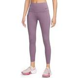 Nike Universa Women's Medium-Support High-Waisted 7/8 Leggings - Violet Dust/Black
