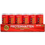Proteindrycker Sport- & Energidrycker Better You Proteinvatten Jordgubb/Rabarber 330ml 24 st