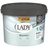 Jotun Inomhusfärger - Väggfärger Målarfärg Jotun Lady Balance Väggfärg White Base 9L