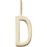 Berlocker & Hängen Design Letters Archetype Charm - Gold