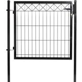Hortus Grindar Hortus Gate for Panel Fence with Deco "X" 100x75cm