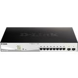 D-Link Gigabit Ethernet - PoE+ Switchar D-Link DGS-1210-10MP