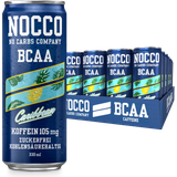 Koffein - Äpple Matvaror Nocco BCAA Caribbean 330ml 24 st