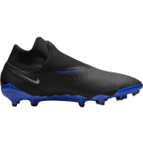 Slip-on Fotbollsskor Nike Phantom GX Pro FG - Black/Hyper Royal/Chrome