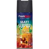 Plasti-Kote Färger Plasti-Kote Matt Super Spray Black 400ml